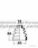 SUZUK 4411963850 Bellow Set, drive shaft